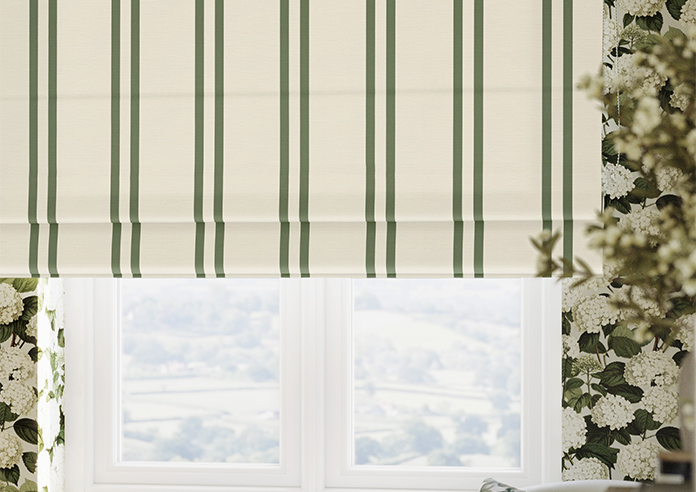 Winnies Stripe, Coriscon - Roman Blind - Image 5